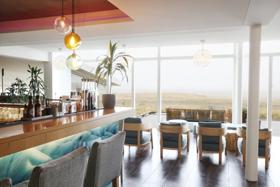 Fosshotel Vatnajökull Bar area 