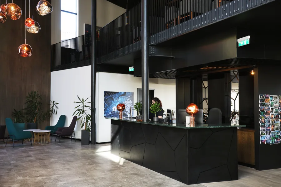 Fosshotel Glacier Lagoon Reception 