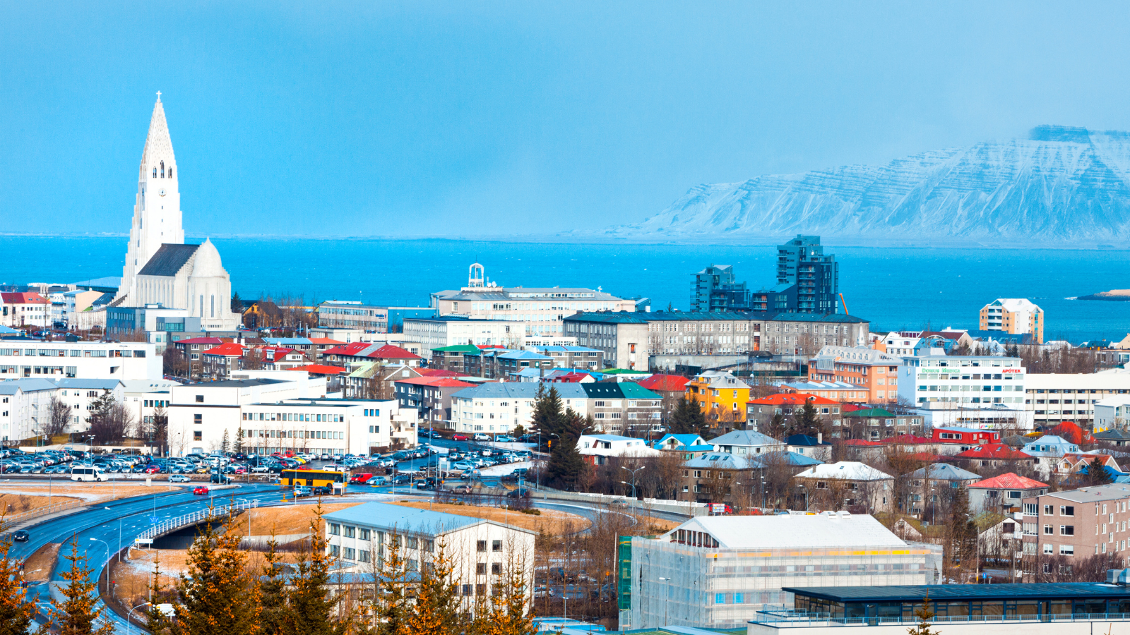 Cityscape Reykjavík, Iceland
