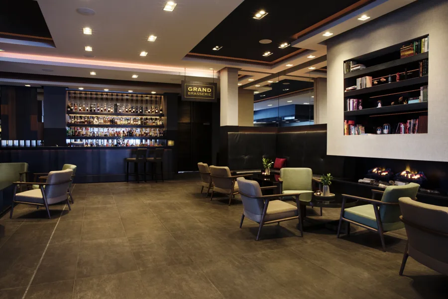 Bar area at Hotel Reykjavik Grand 