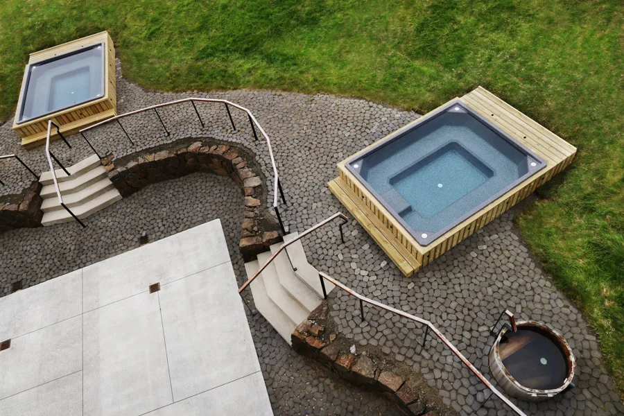 Fosshotel Reykholt Hot Tubs 